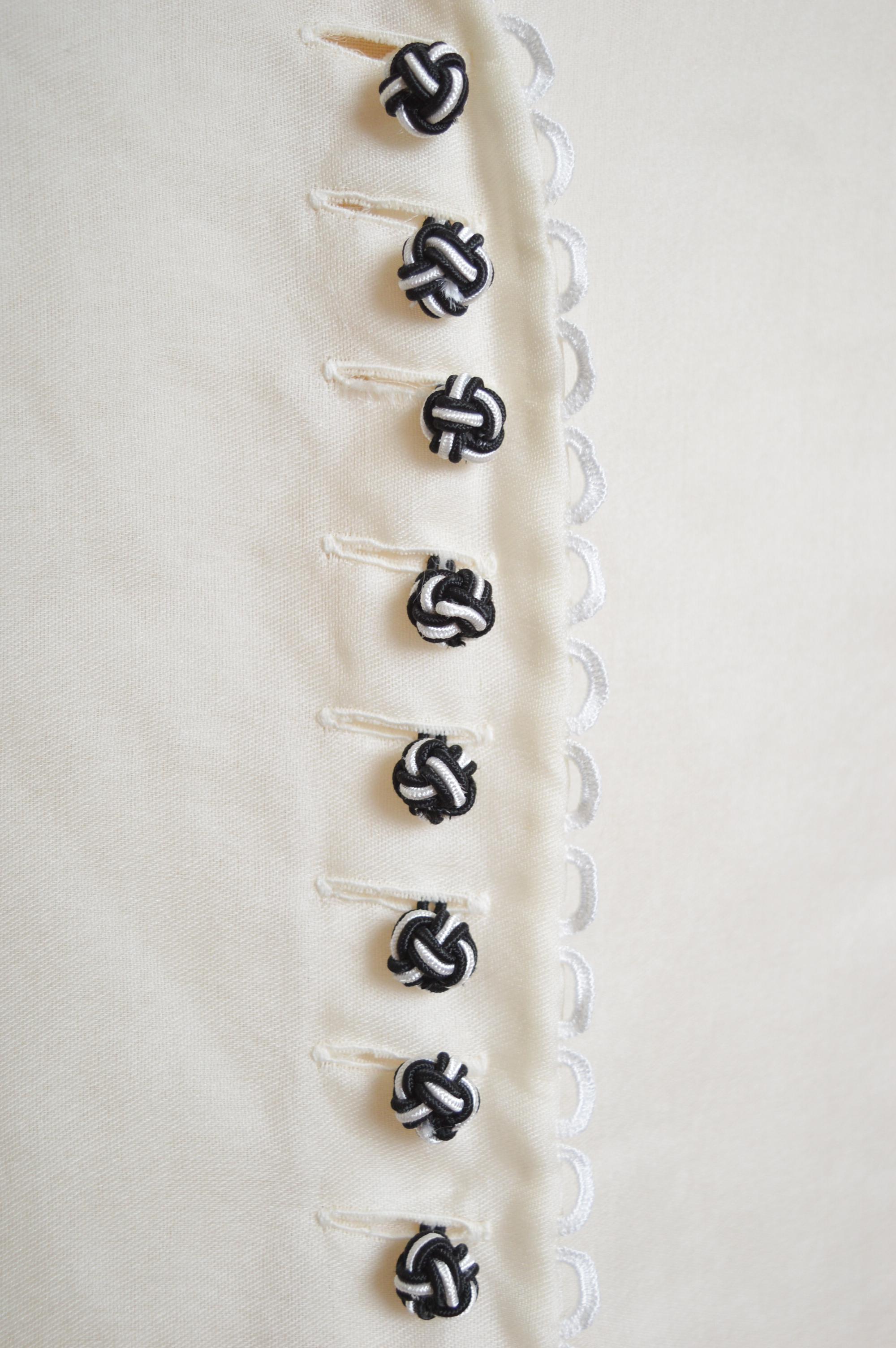 A/W 1995 1996 Christian Dior by Gianfranco Ferré Sheer White Ballon Sleeve Shirt In Good Condition For Sale In Sheffield, GB