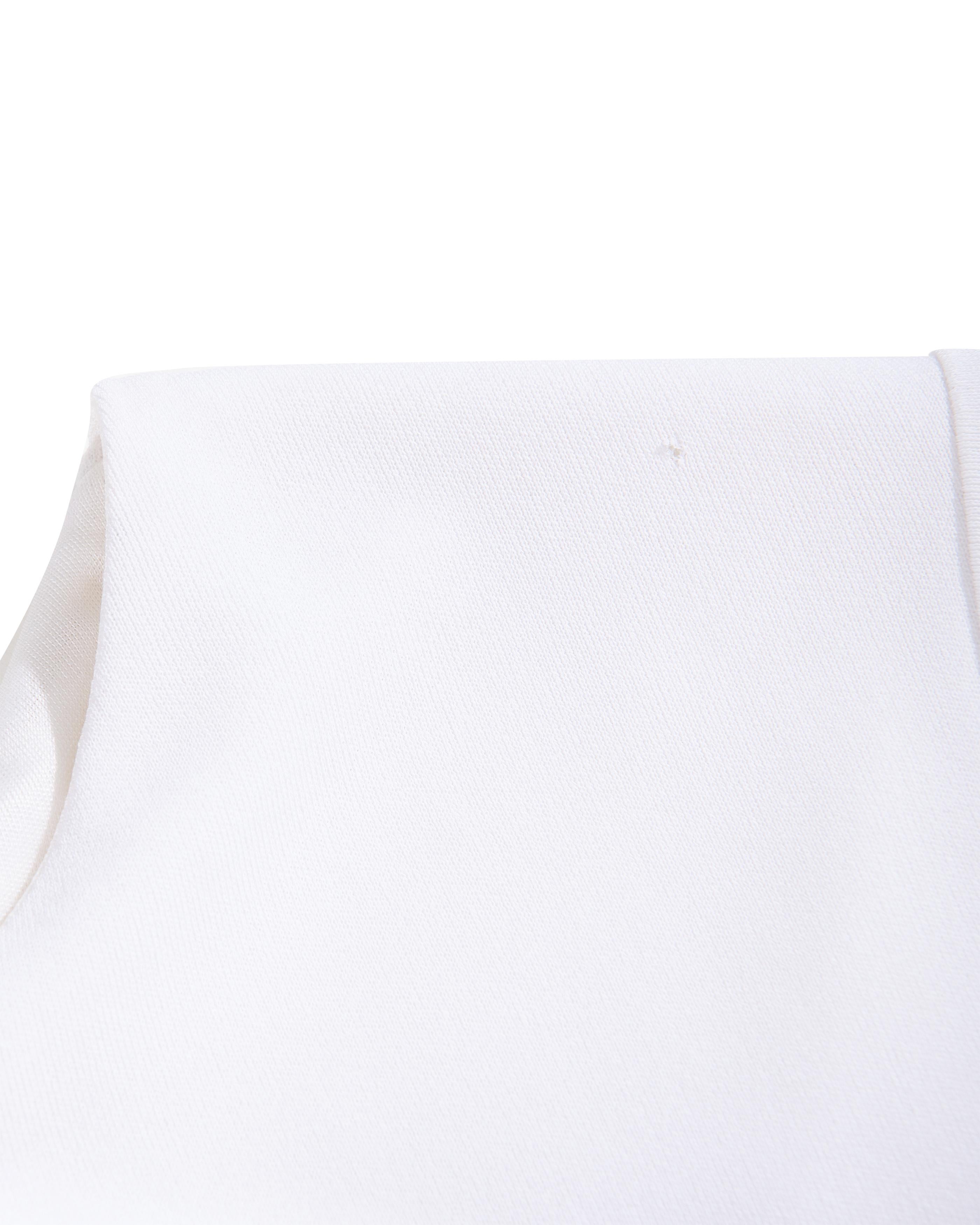 A/W 1996 Gucci by Tom Ford White Jersey Long Sleeve Gown 14