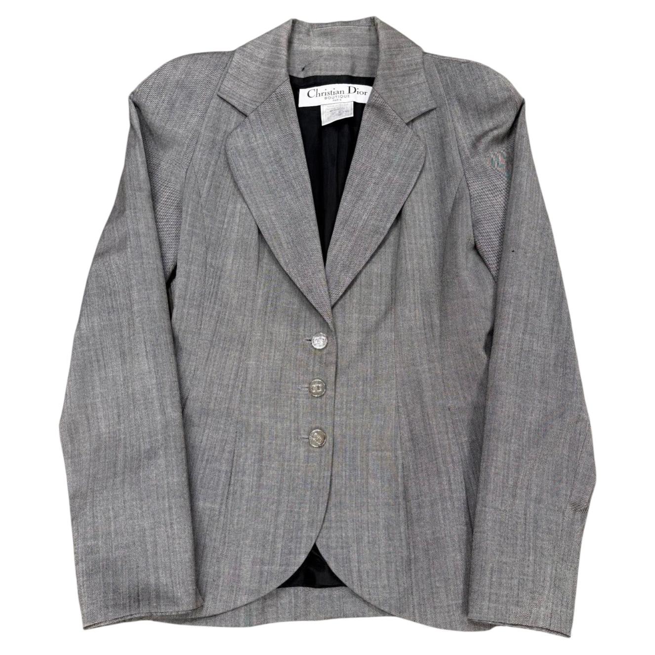 A/W 1999 Christian Dior by Galliano tailored wool blazer