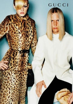 A/W 1999 TOM FORD for GUCCI LEOPARD PRINTED COAT