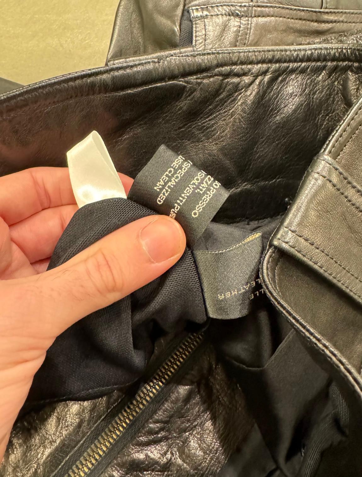 A/W 2000 Roberto Cavalli biker leather jacket with flared sleeves and python det In Excellent Condition For Sale In Padova, IT