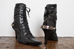 A/W 2001 'Fly Girls' Christian Dior by John Galliano Stiletto boots - Heels 37