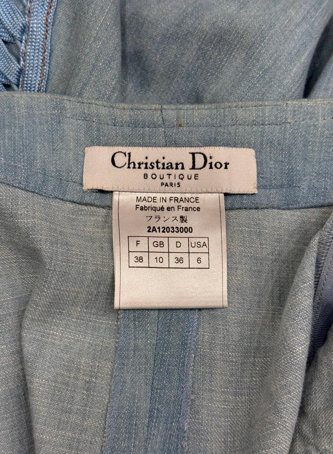 Falda con cordones A/W 2002 Christian Dior by Galliano en venta 2