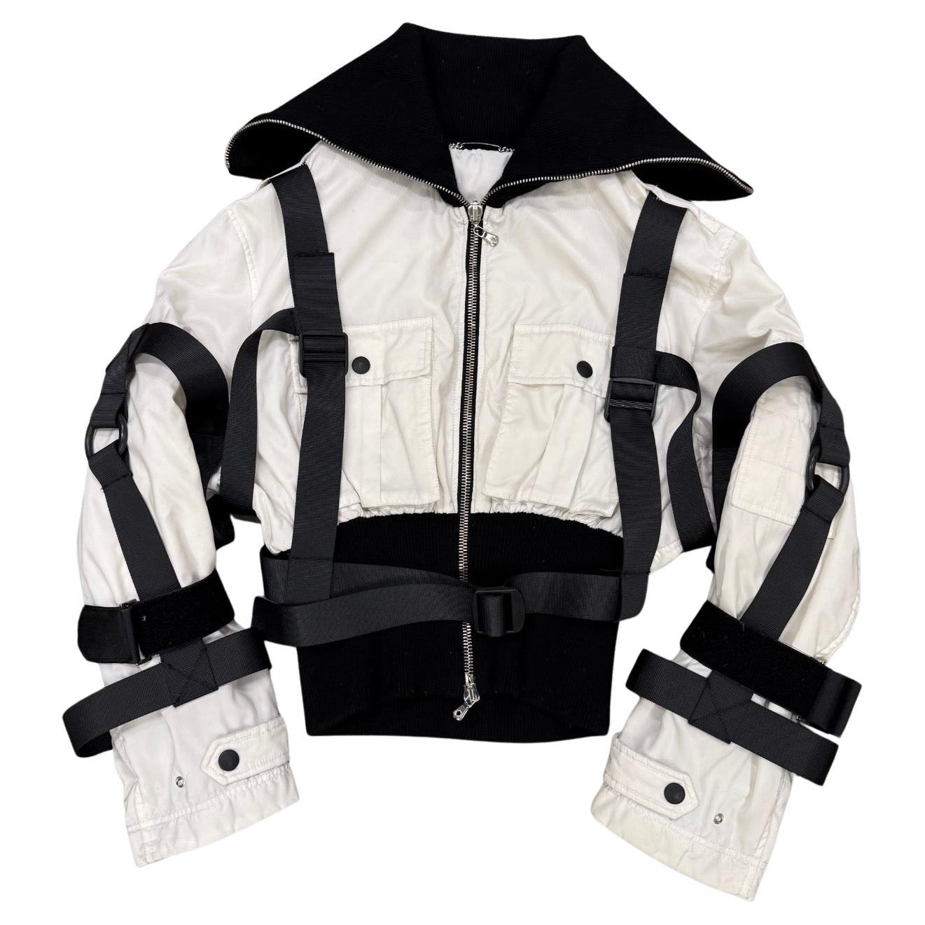 A/W 2003 Dolce & Gabbana runway bondage parachute jacket