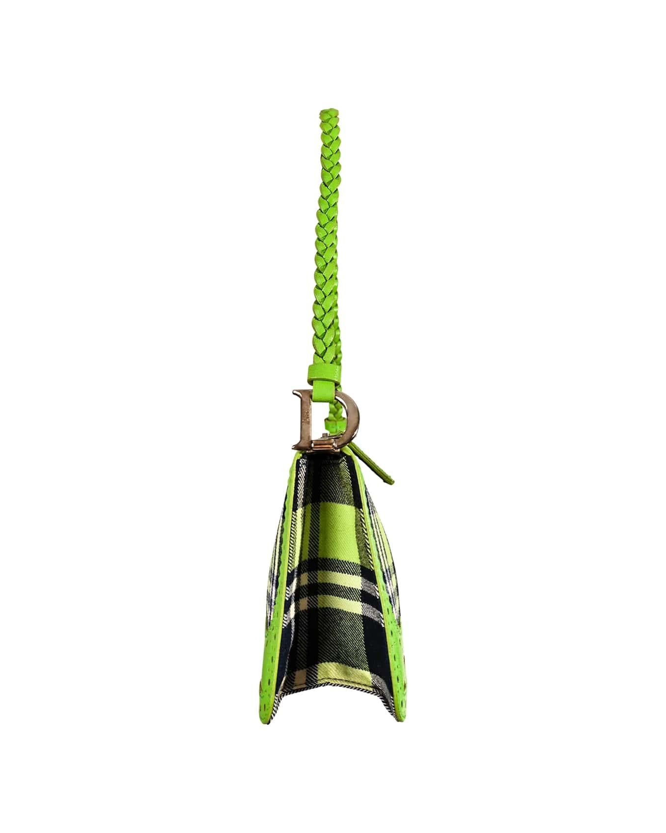 neon green purse