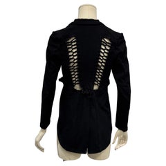 A/W 2004 Comme des Garçons deconstructed lace-up jacket