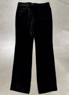 A/W 2004 Gucci by Tom Ford crushed velvet pants