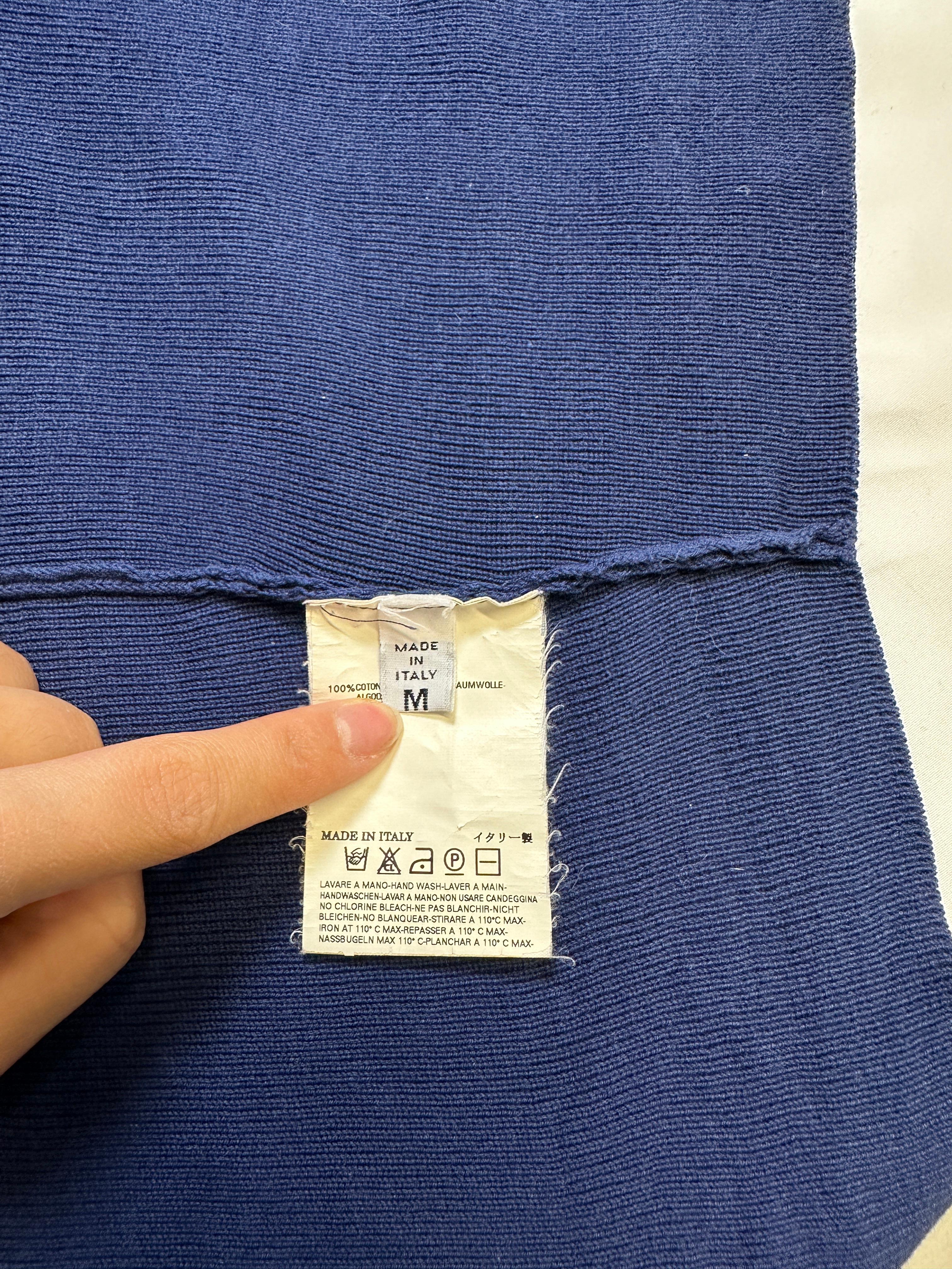 A/W 2007 Maison Margiela deconstructed faux sleeves scarf cardigan top For Sale 1