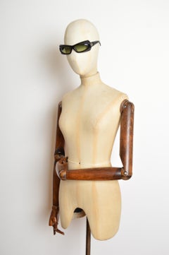A/W 2010 John Galliano Avant Guard Black 2000's Rectangle Sunglasses - Shades