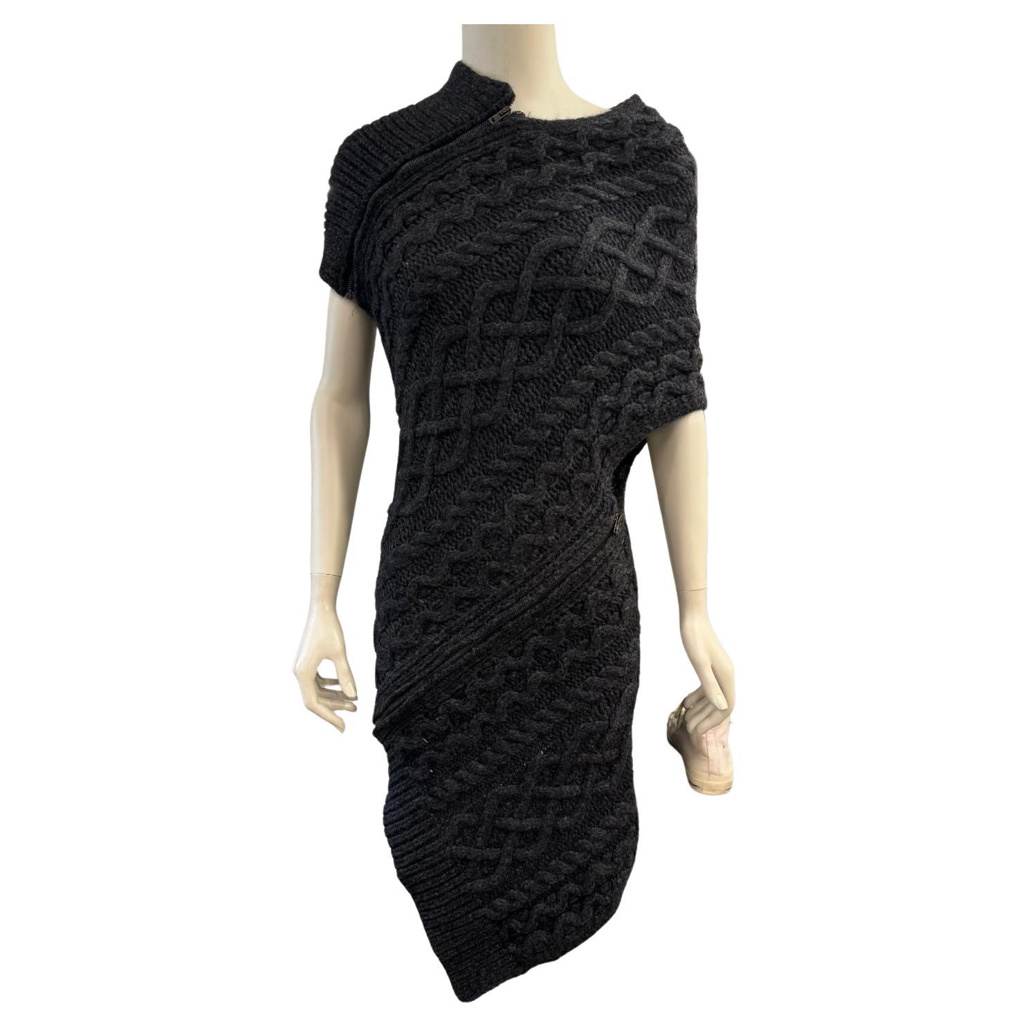 A/W 2012 Maison Margiela tornado knit dress