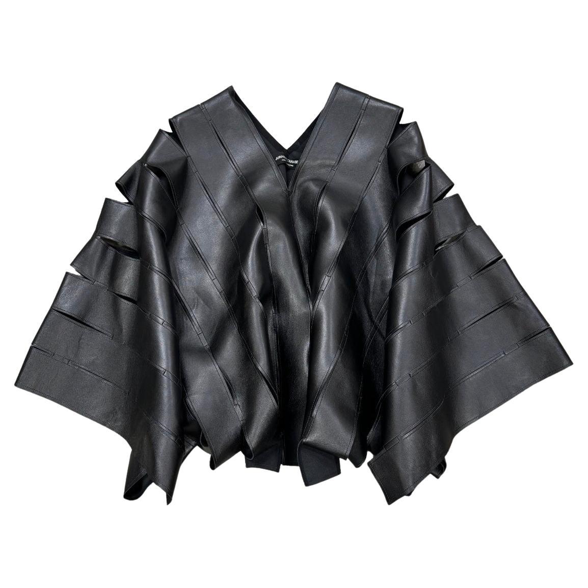 A/W 2015 Junya Watanabe 1/3 sample leather top