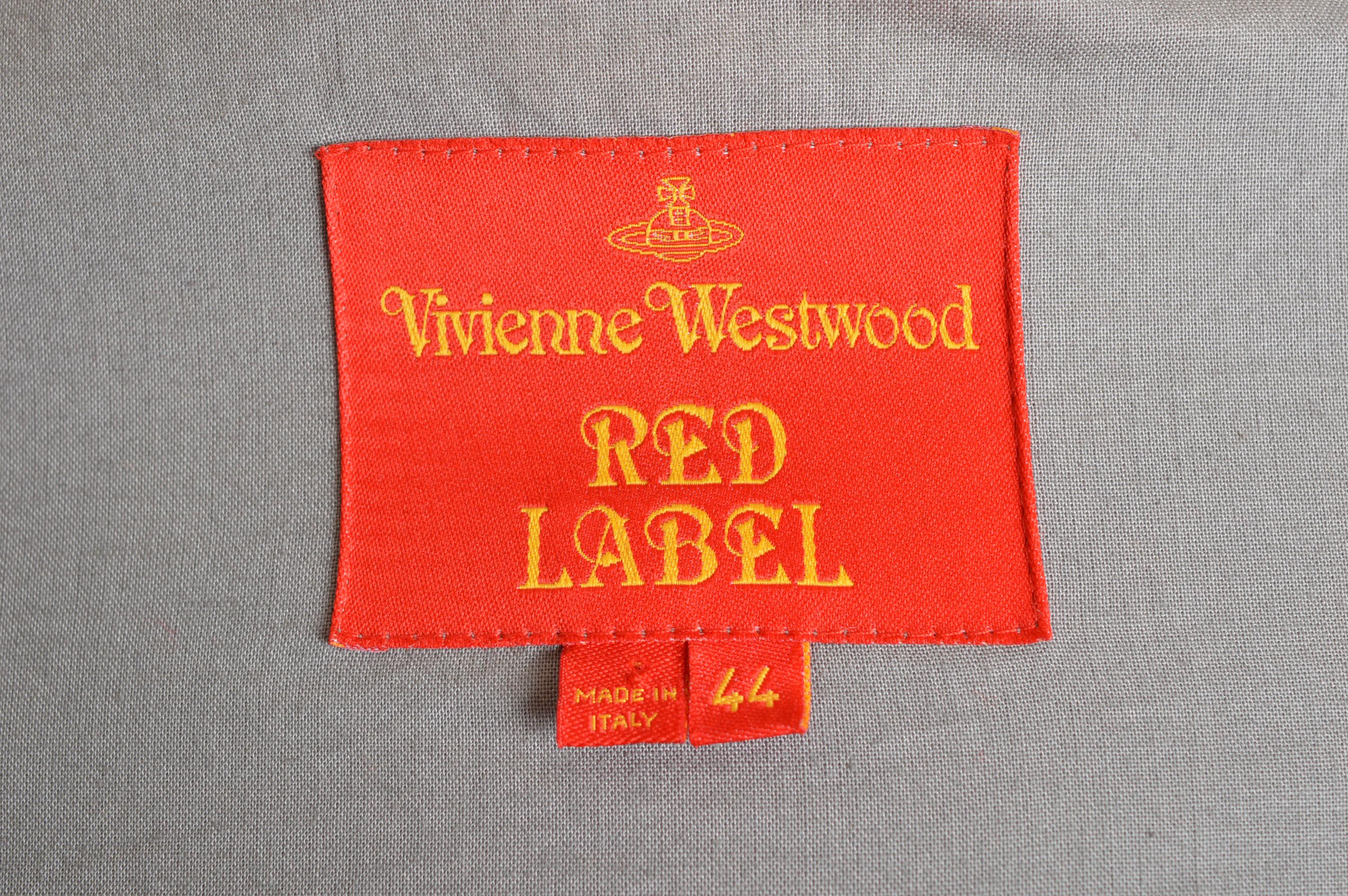 A/I 2015 Vivienne Westwood Cappotto asimmetrico in lana beige e panna - Giacca in vendita 14