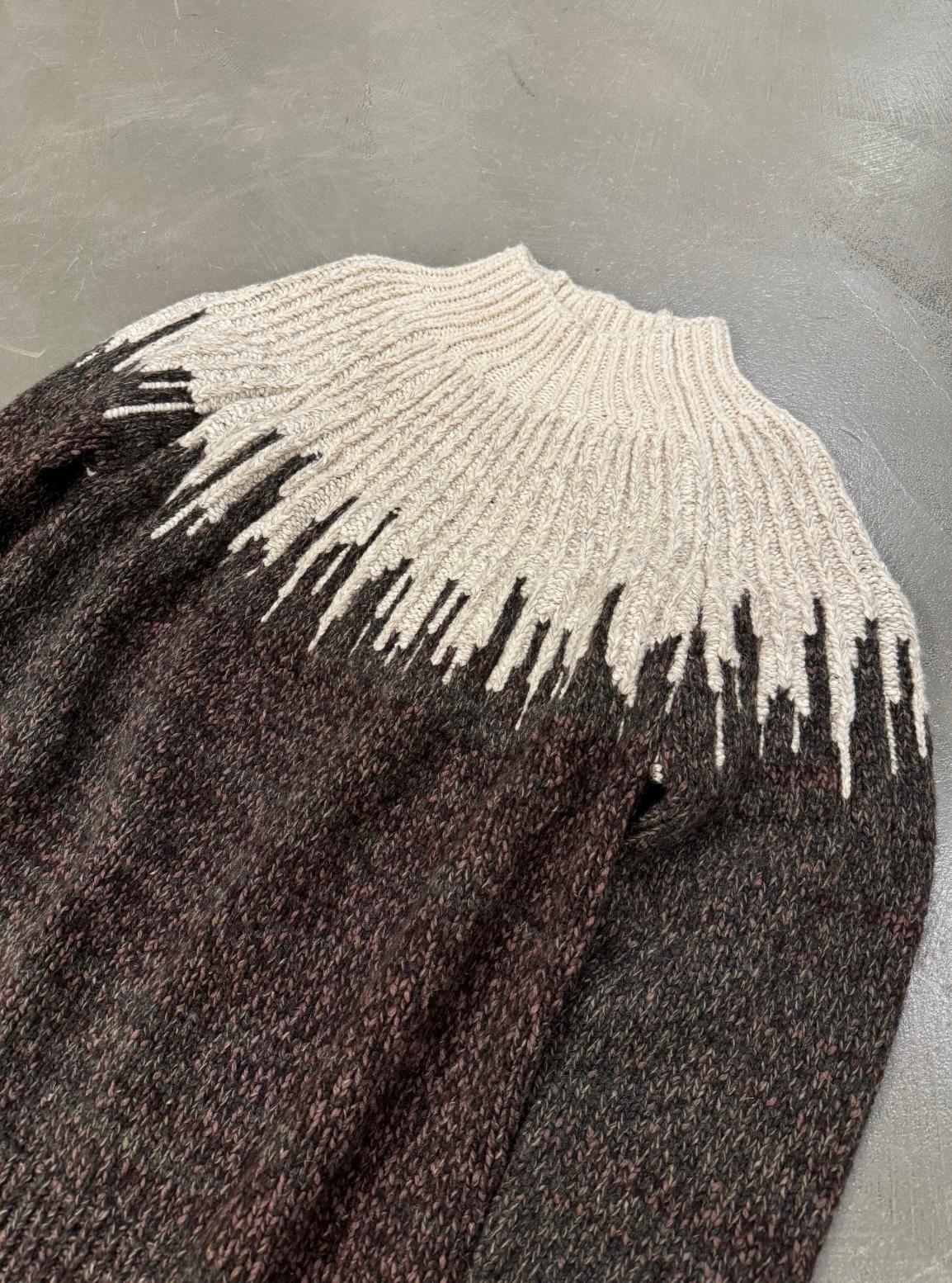 A/W 2024 Bottega Veneta - Maille jacquard épaisse Excellent état - En vente à Milano, Lombardia