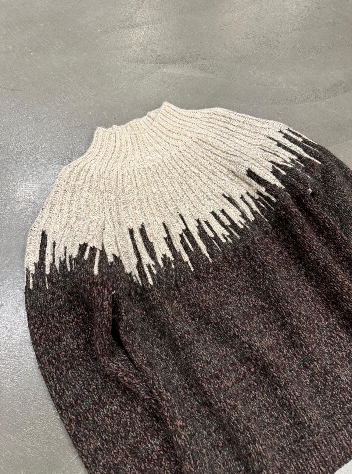 A/W 2024 Bottega Veneta - Maille jacquard épaisse Unisexe en vente