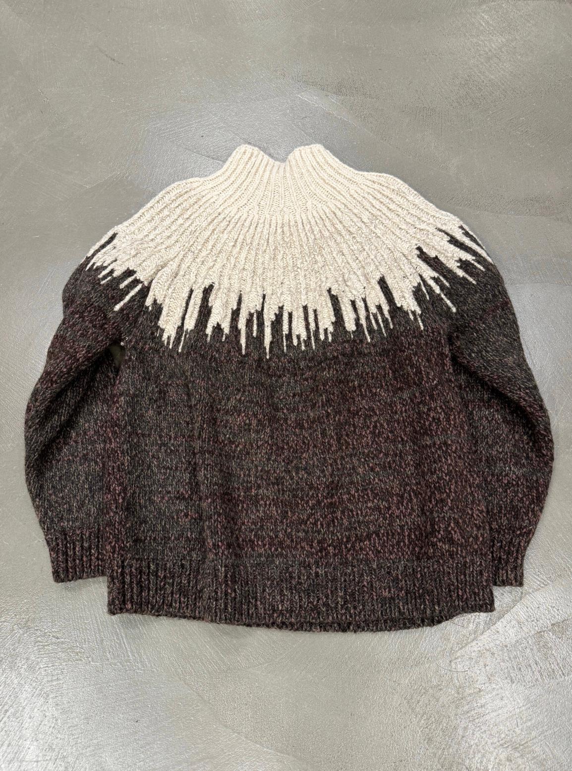 A/W 2024 Bottega Veneta - Maille jacquard épaisse en vente 1