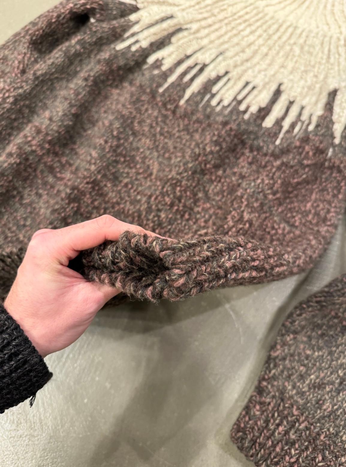 A/W 2024 Bottega Veneta - Maille jacquard épaisse en vente 3