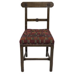 A W N Pugin attributed, made by Gillows of Lancaster. A Gothic Revival oak side