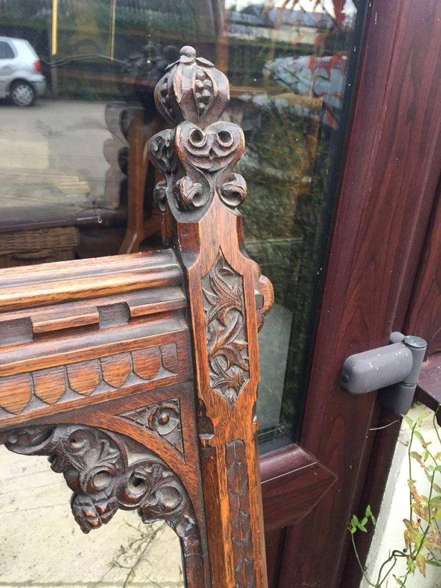 carved mirror
