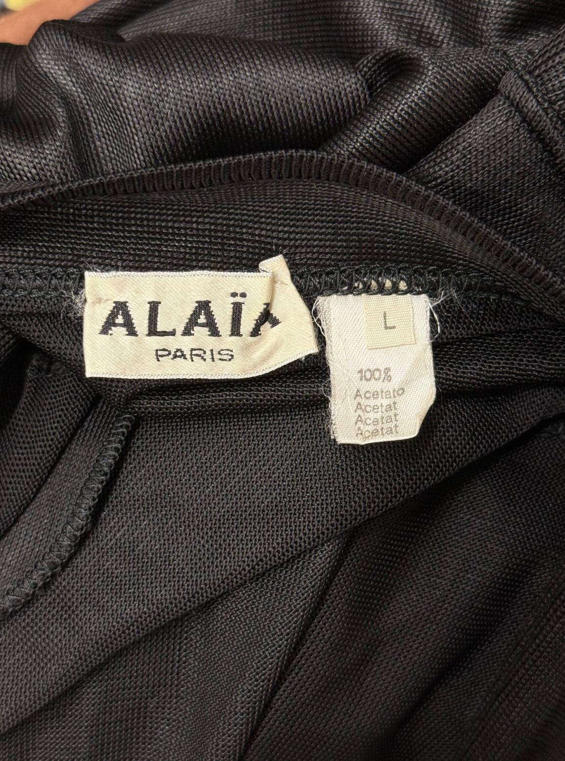 A/W1986 Alaia - Robe midi pour le défilé en vente 1