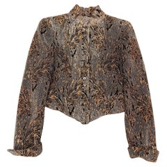 A/W1989 Giorgio Armani paisley brocade jacket