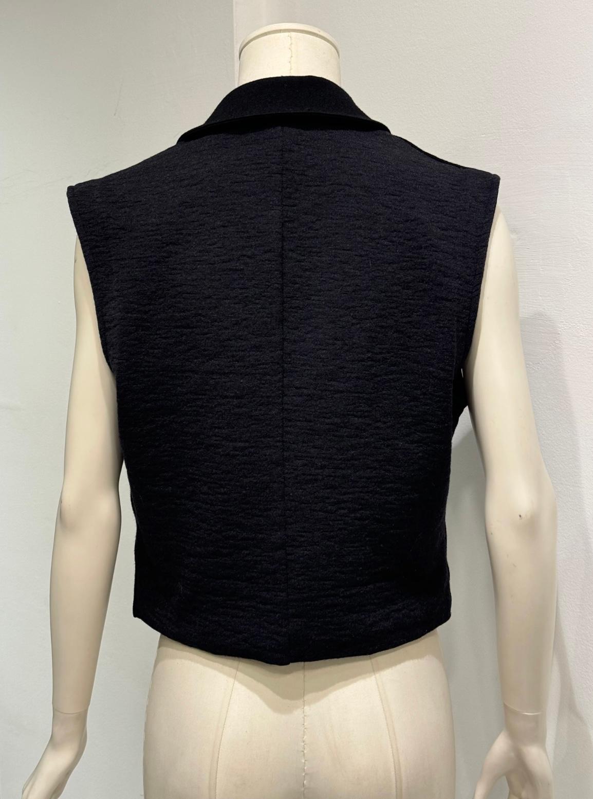 da uomo o donna Gilet in lana con gingilli in metallo sulla passerella di Helmut Lang A/W1989 in vendita