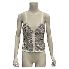 A/W1991 Dolce & Gabbana - Corset en cristal perlé