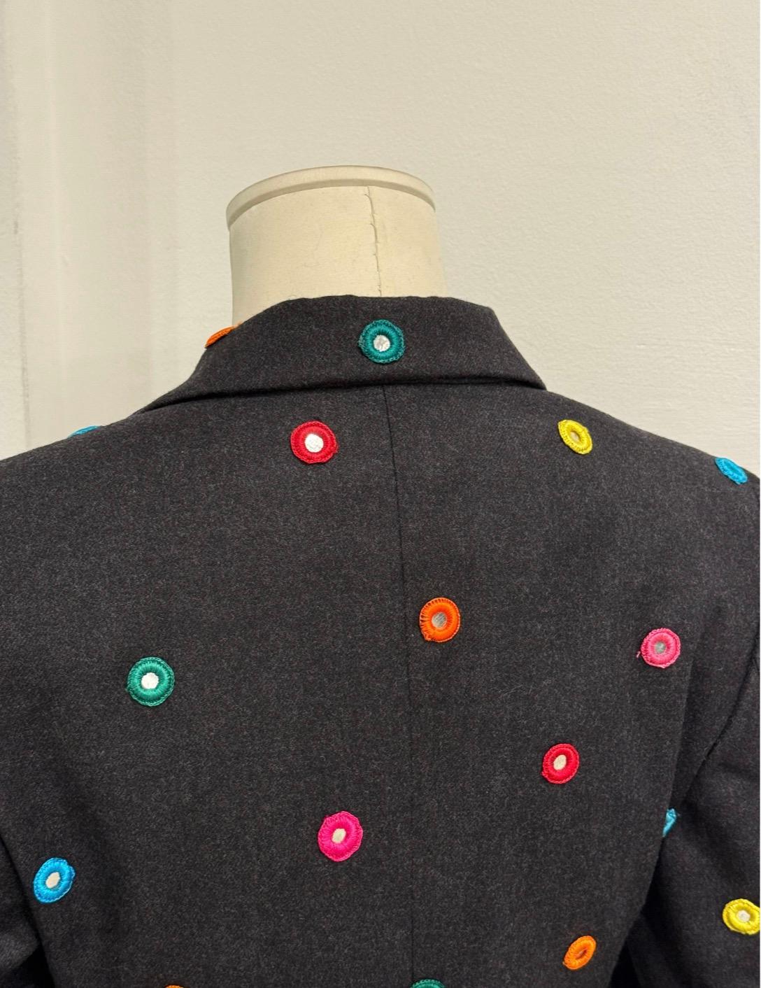 A/W1992 Dolce & Gabbana documenté défilé miroirs blazer en vente 6