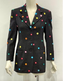 A/W1992 Dolce & Gabbana documented runway mirrors blazer