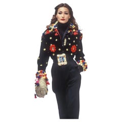 A/W1992 Dolce & Gabbana documented runway mirrors blazer