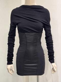 A/W1992 Dolce & Gabbana pin-up bandage mini dress