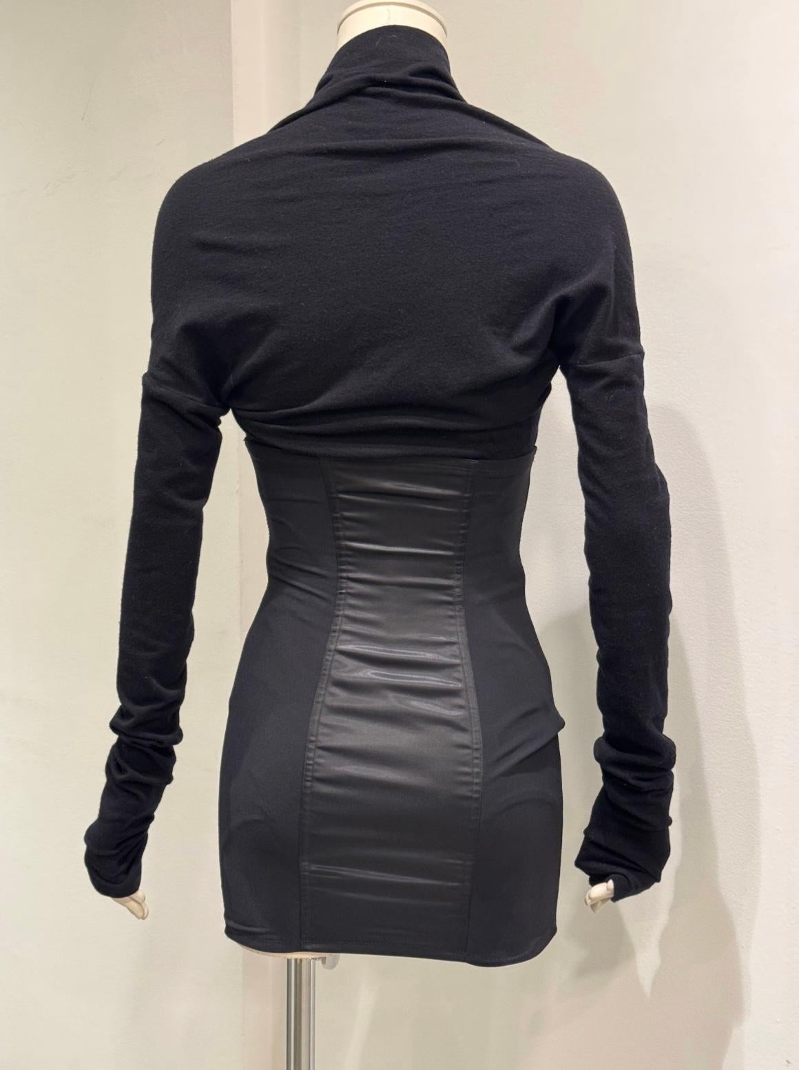 A/W1992 Dolce & Gabbana - Mini robe bandage pin-up Excellent état - En vente à Padova, IT