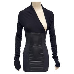 A/W1992 Dolce & Gabbana pin-up bandage mini dress