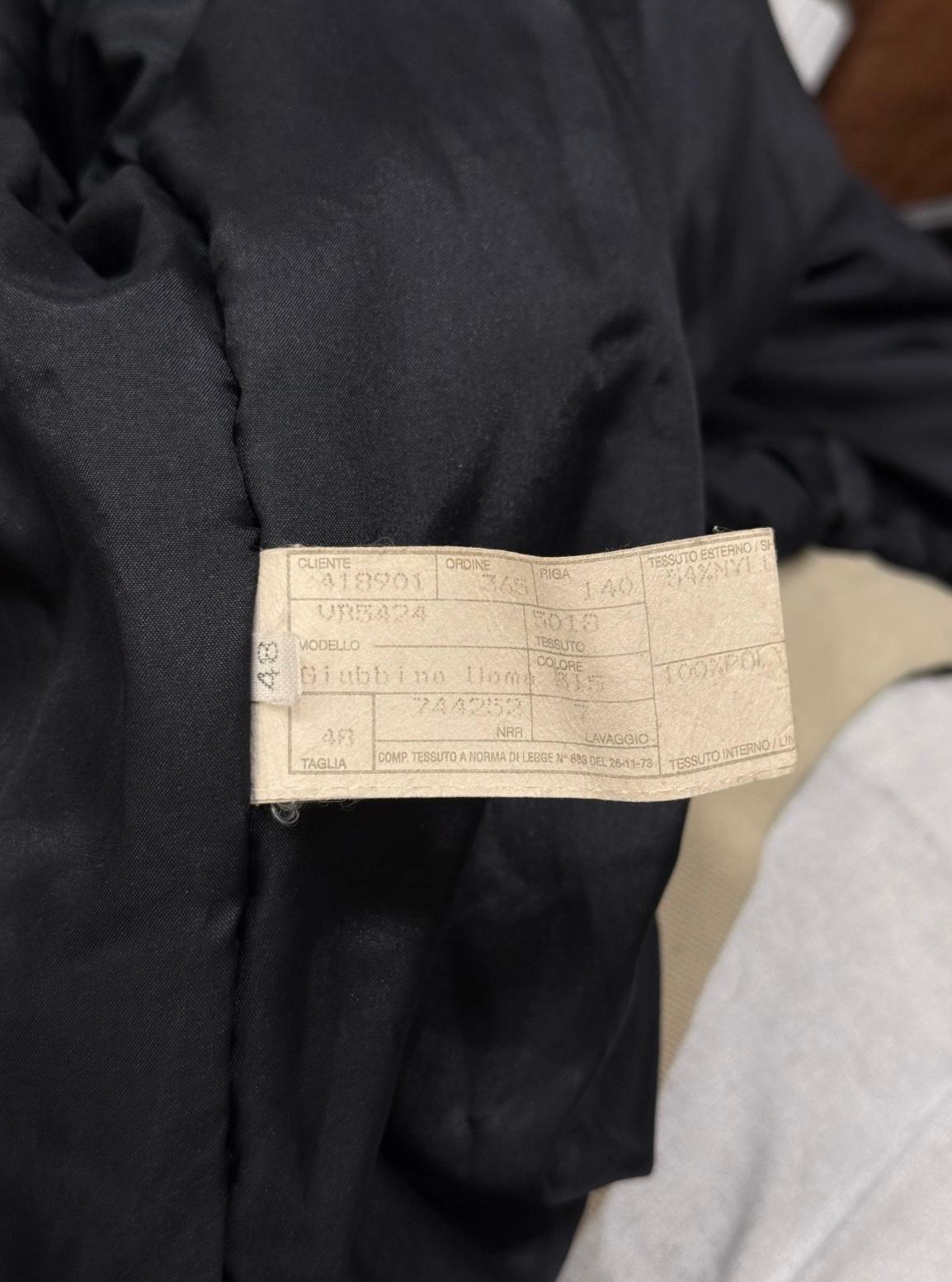 A/W1993 Emporio Armani schillernde Bomberjacke in Übergröße im Angebot 6