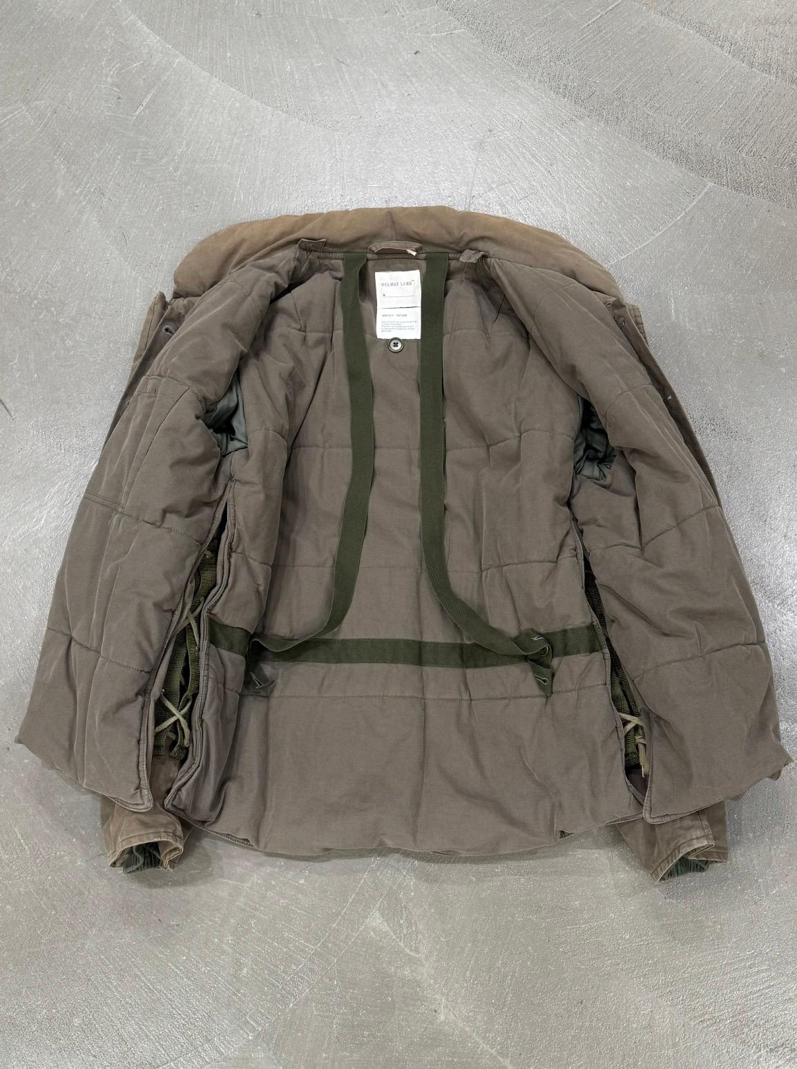 A/W1999 Helmut Lang M65 flak jacket For Sale at 1stDibs