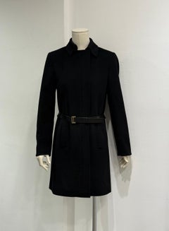A/W2000 Gucci by Tom Ford belted wool coat