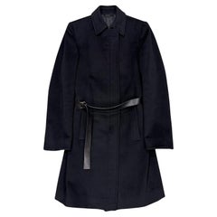A/W2000 Gucci by Tom Ford belted wool coat