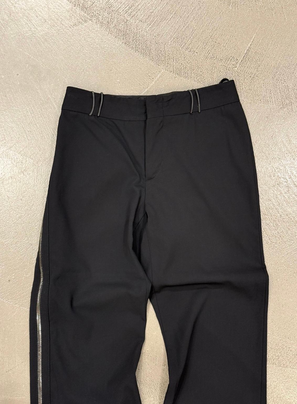 Black A/W2001 Gucci by Tom Ford pantalon à fermeture éclair intégrale en vente