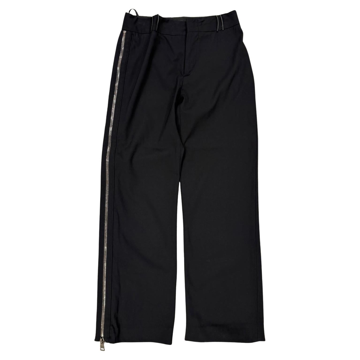 A/W2001 Gucci by Tom Ford pantalon à fermeture éclair intégrale