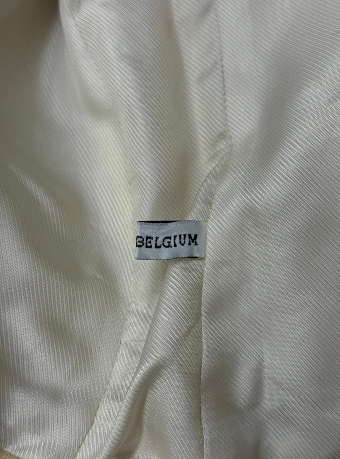 Giacca con cinturino in pelle Ann Demeulemeester A/I2002 in vendita 12