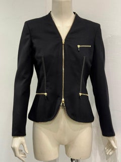 A/W2003 Alexander McQueen Jacke mit durchgehendem Reißverschluss