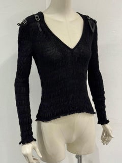 A/W2003 Christian Dior by John Galliano cachemire and silk bondage knit Regular