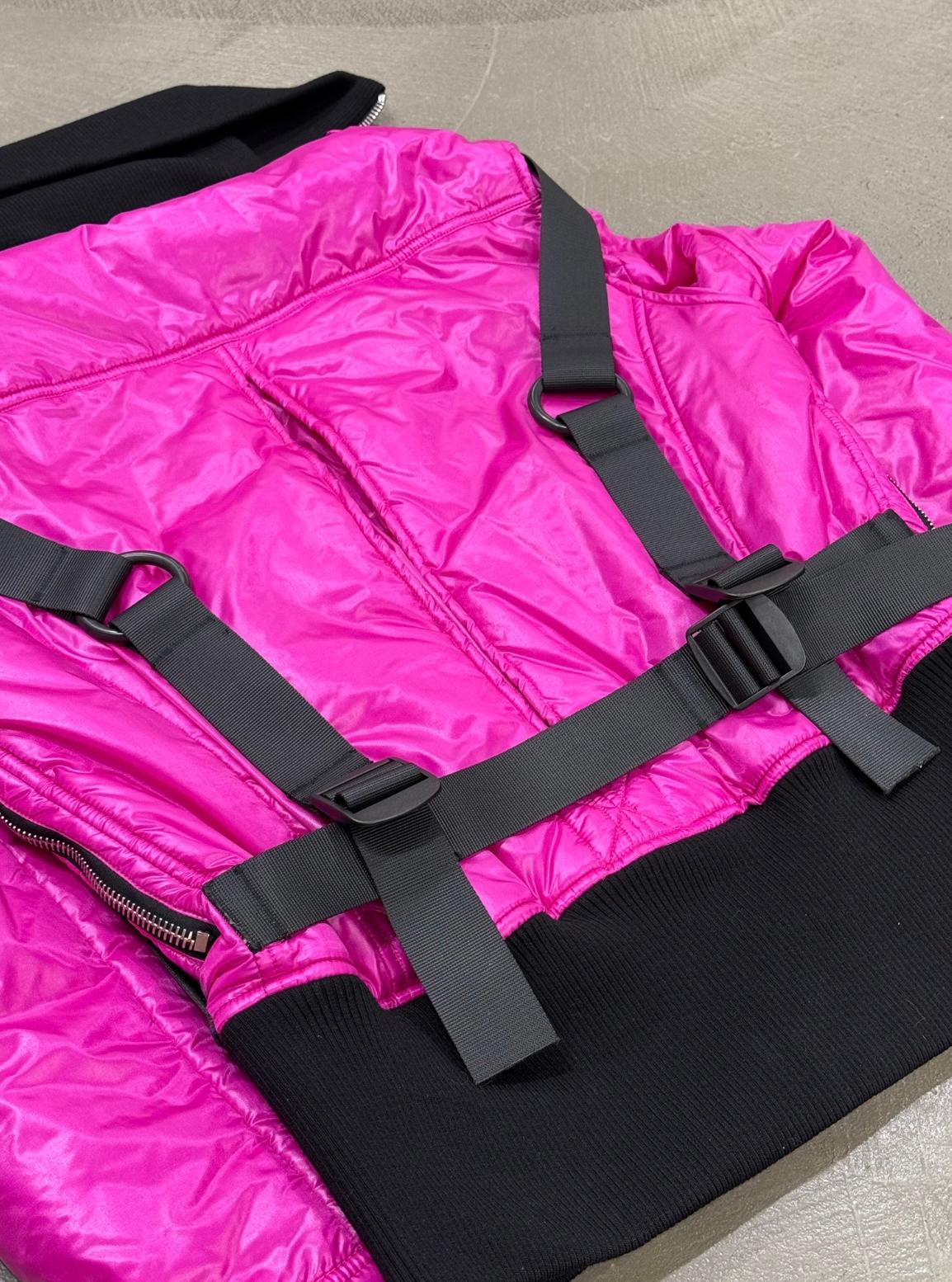 A/W2003 DOLCE & GABBANA - Veste d'aviateur en parachute bondé Unisexe en vente