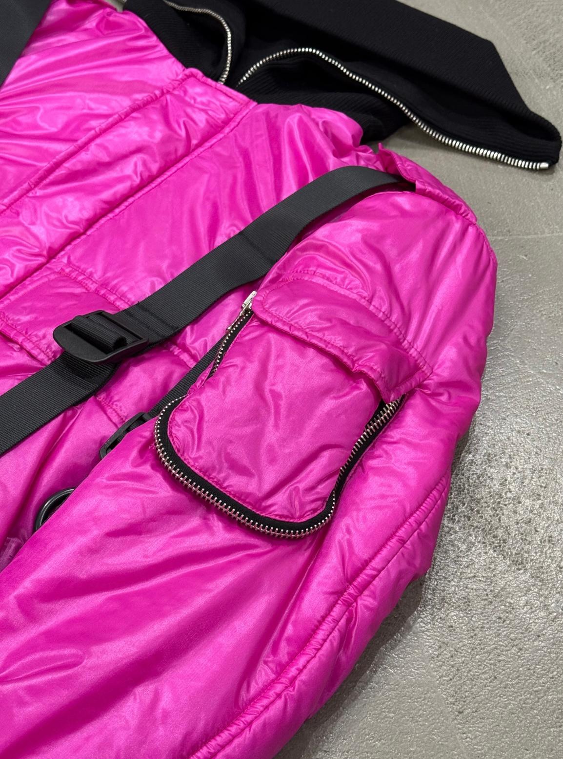 A/W2003 DOLCE & GABBANA - Veste d'aviateur en parachute bondé en vente 2