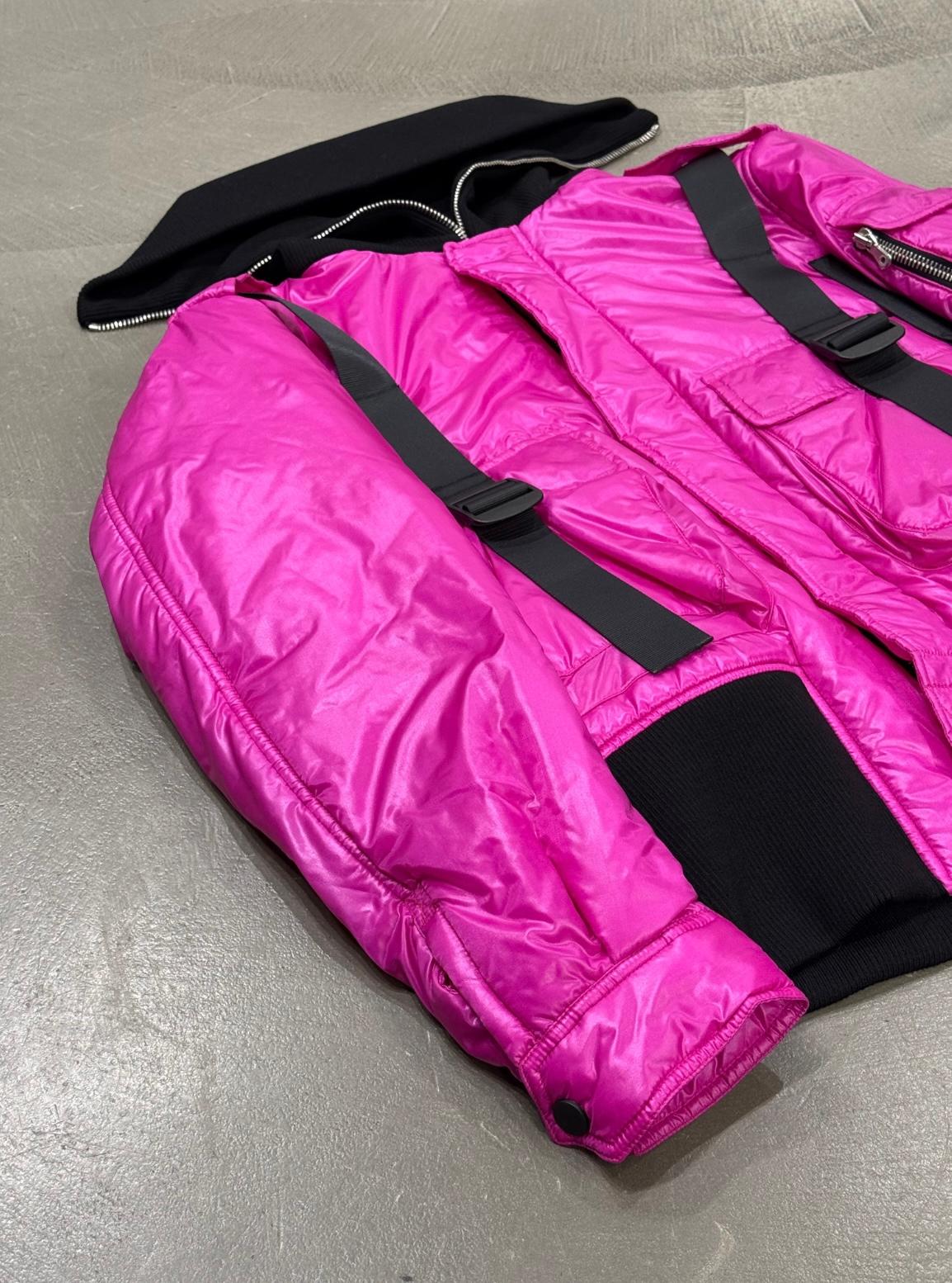 A/W2003 DOLCE & GABBANA - Veste d'aviateur en parachute bondé en vente 3