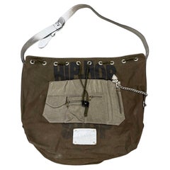 A/W2003 Dolce & Gabbana - Sac à bandoulière en chaîne cargo