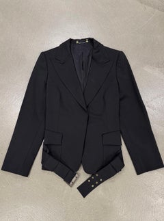 A/W2003 Gucci by Tom Ford belted military jacket