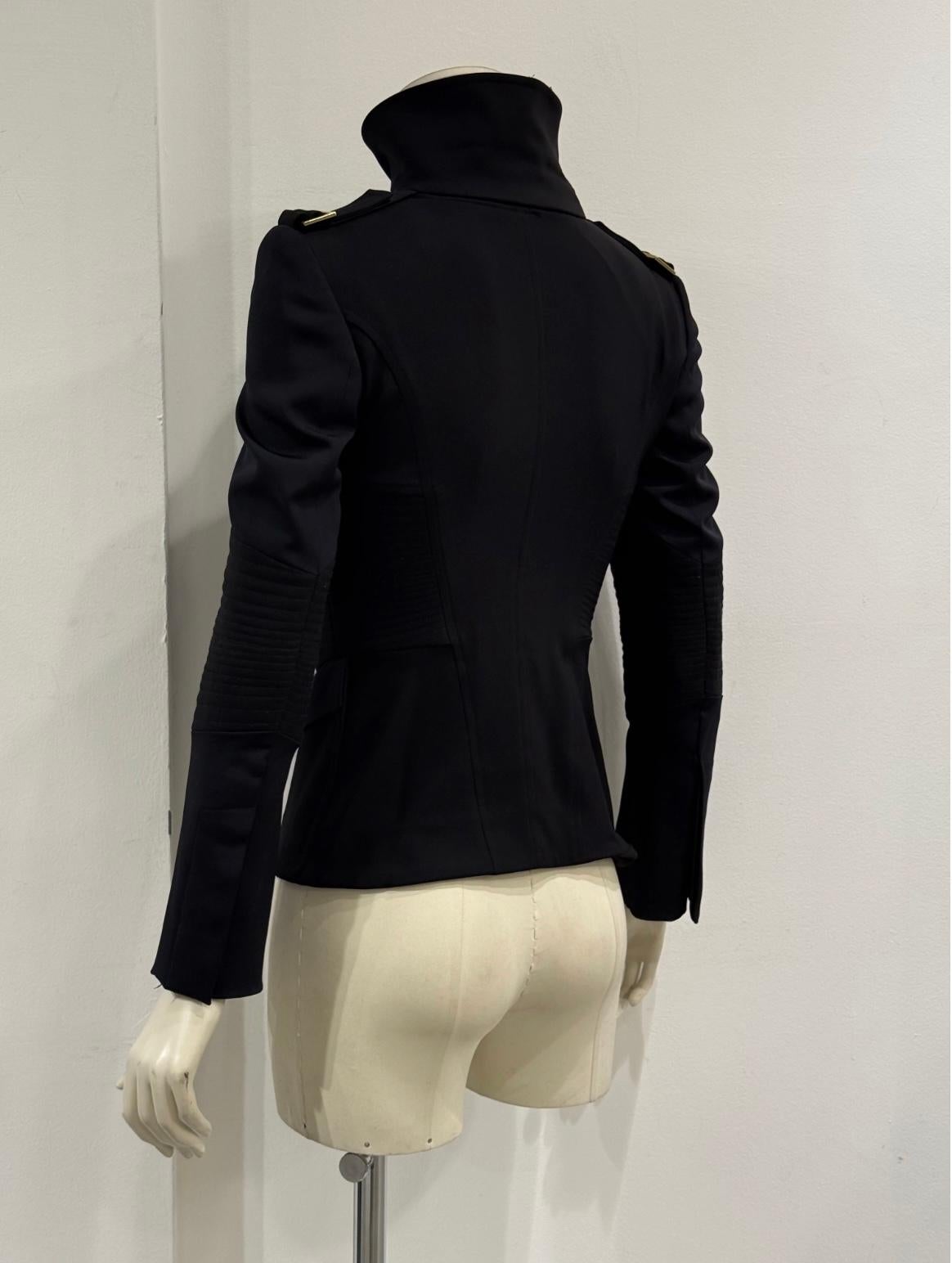 A/W2003 Gucci by Tom Ford - Veste militaire avec empiècements matelassés en vente 6