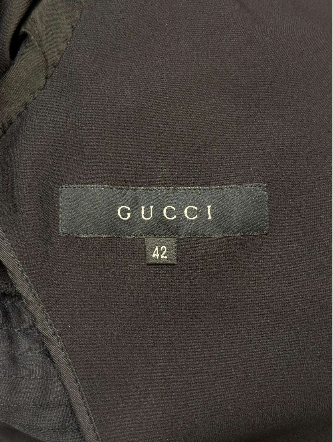 A/W2003 Gucci by Tom Ford - Veste militaire avec empiècements matelassés en vente 10
