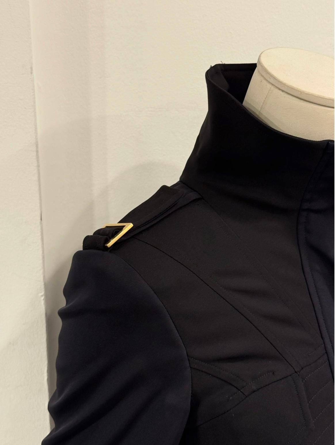 A/W2003 Gucci by Tom Ford - Veste militaire avec empiècements matelassés en vente 1