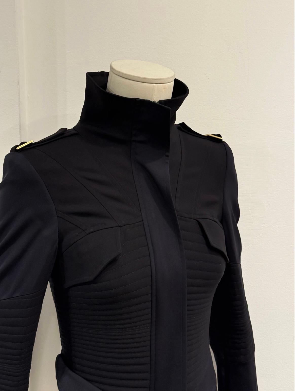 A/W2003 Gucci by Tom Ford - Veste militaire avec empiècements matelassés en vente 4